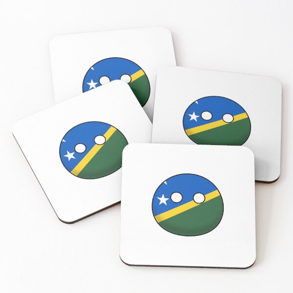 Item preview, Solomon Islands Countryball designed and sold by Candie-Shop.