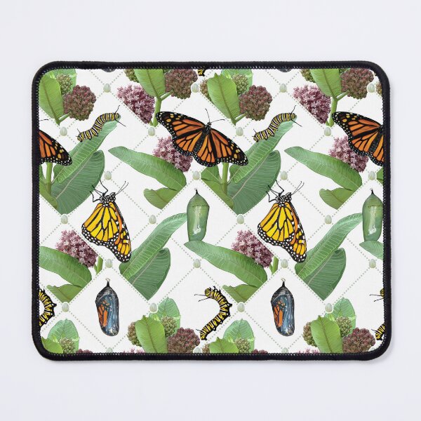 Item preview, Monarch Lifecycle Pattern Egg Caterpillar Chrysalis Butterfly designed and sold by Carleah Unique.