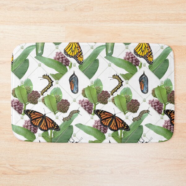 Item preview, Monarch Lifecycle Pattern Egg Caterpillar Chrysalis Butterfly designed and sold by Carleah Unique.