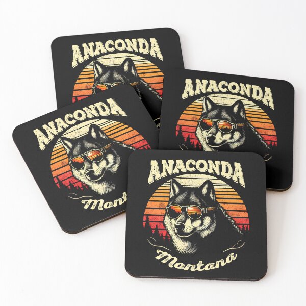 Item preview, Anaconda Montana - Grey Wolf Lost Creek State Park Anaconda MT 406 Gift designed and sold by JUSTBEELEGANT.