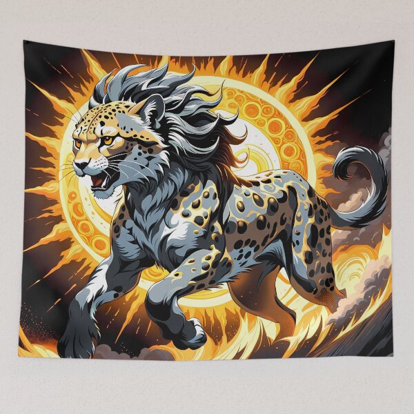 Item preview, Hybrid Cheetah and Sun, Ai Generated Art  designed and sold by ACC .