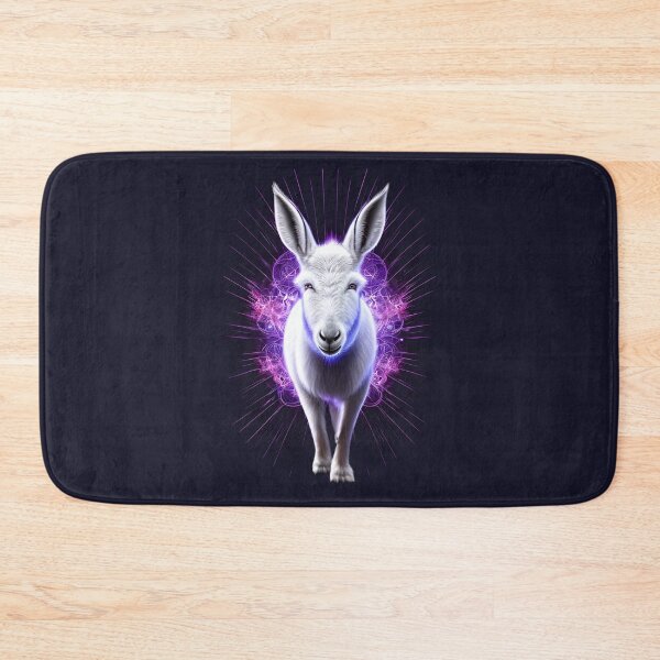 Item preview, Donkey face in flames and fractal designed and sold by cabana.space.