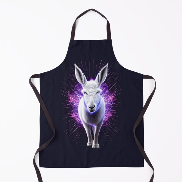 Item preview, Donkey face in flames and fractal designed and sold by cabana.space.