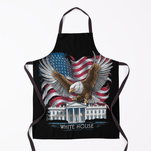 Item preview, Patriotic Eagle & White House T-Shirt - American Flag Apparel designed and sold by HOMEDESIGNPRINT.