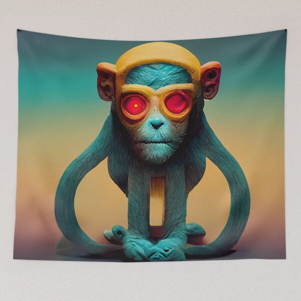 Item preview, “Monkeying Around with Crypto NFTs” designed and sold by Art-Vortex-fr.