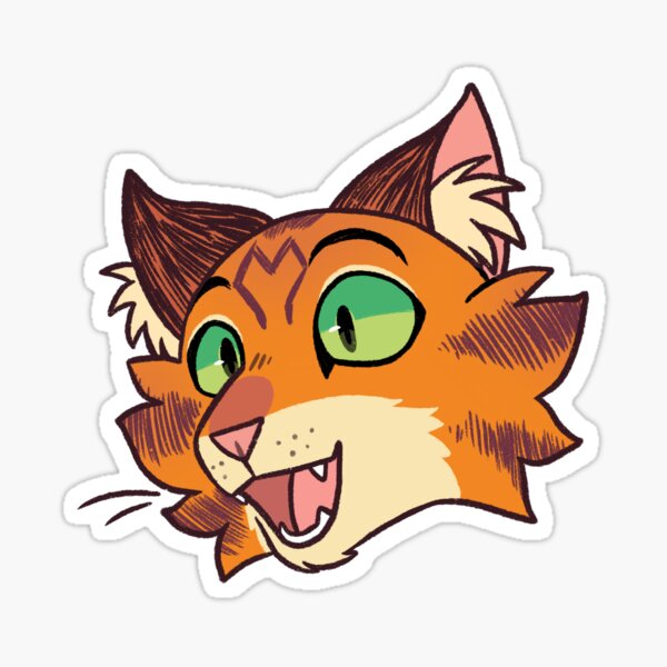 Vista previa del artículo con la obra «Warrior Cats: Firestar (estilo Novela Gráfica)», diseñado y vendido por LegendMystery.