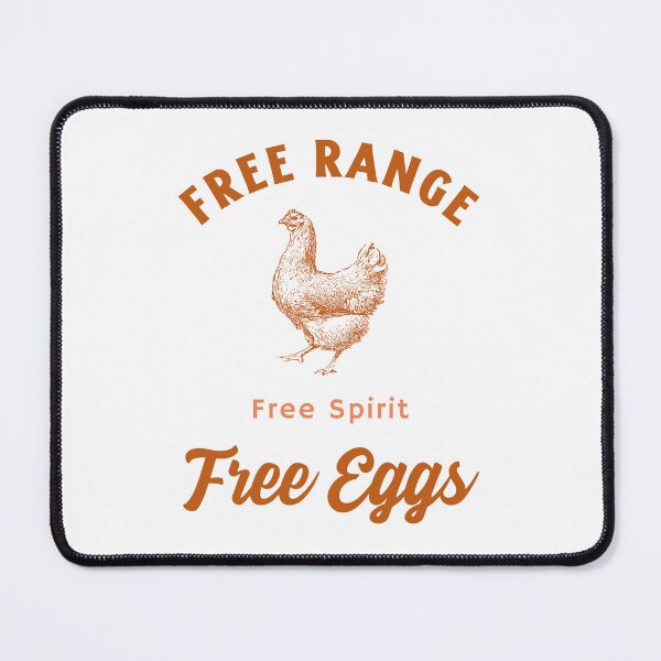 Item preview, Free Range Free Spirit Free Eggs. designed and sold by zombiezstroyer designs.