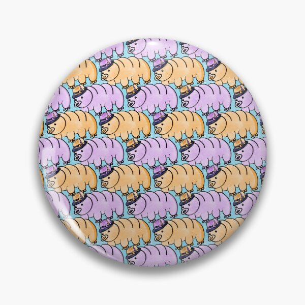 Item preview, Tardigrades in Fedoras designed and sold by Celeste Bocchicchio-Chaudhri.