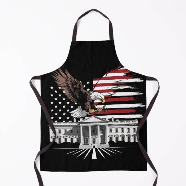 Item preview, Patriotic Eagle & White House T-Shirt - American Flag Apparel designed and sold by HOMEDESIGNPRINT.