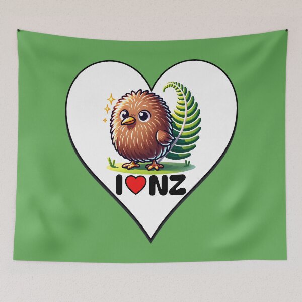 Item preview, Kiwi - I love NZ designed and sold by Dezainz.