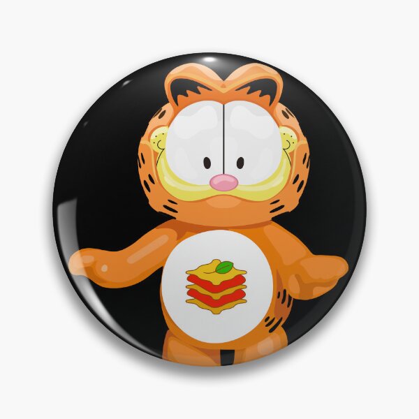 Aperçu de l'œuvre Chat Orange l'adore les lasagnes - Bisounours ! créée et vendue par hellomalcolm.