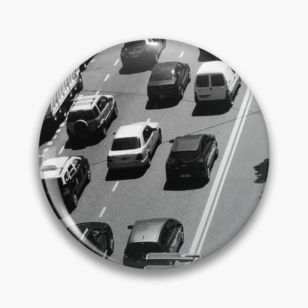 Item preview, Man crossing busy road  designed and sold by ianms-photo-art.