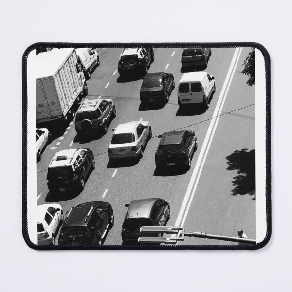 Item preview, Man crossing busy road  designed and sold by ianms-photo-art.