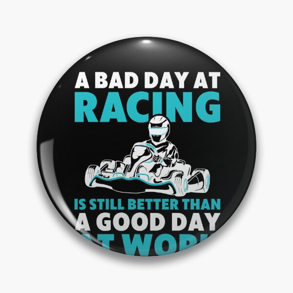 Item preview, Mens Go Kart Racing Better Than Work Funny Go Kart Racer designed and sold by BlueBerry-Pengu.