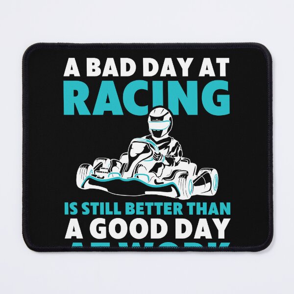 Item preview, Mens Go Kart Racing Better Than Work Funny Go Kart Racer designed and sold by BlueBerry-Pengu.