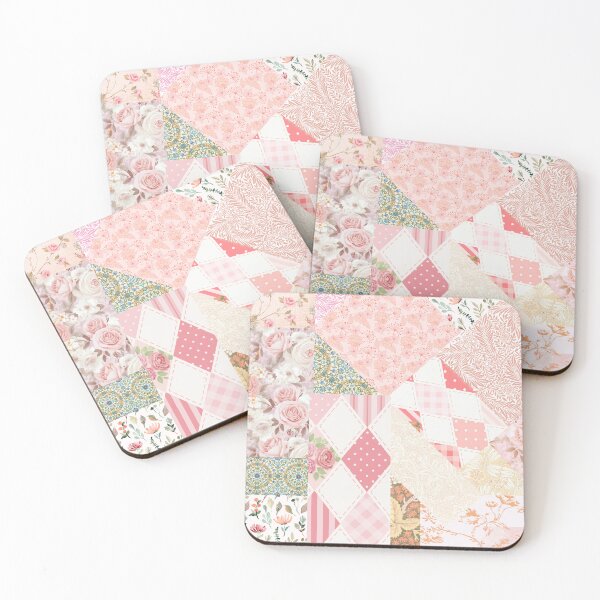 Item preview, pastel patchwork designed and sold by SKULLARTISTRY.