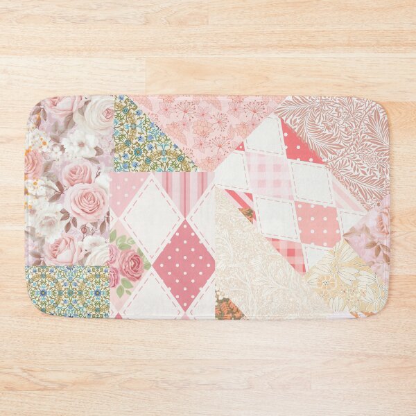 Item preview, pastel patchwork designed and sold by SKULLARTISTRY.