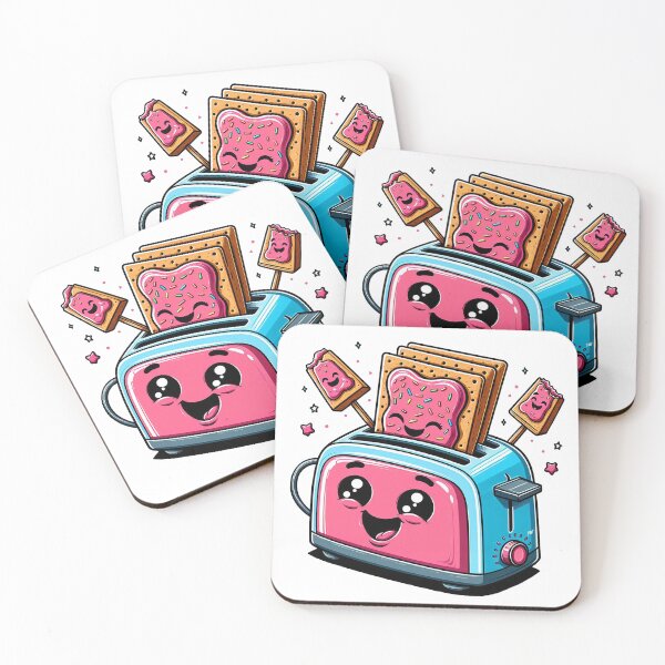 Artikelvorschau, Ein lächelnder Toaster, der Ihren Tag erhellt! entworfen und verkauft von 3MillsDesign.