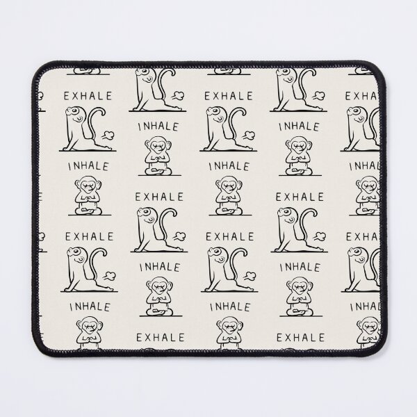 Item preview, Inhale Exhale Monkey designed and sold by Huebucket.