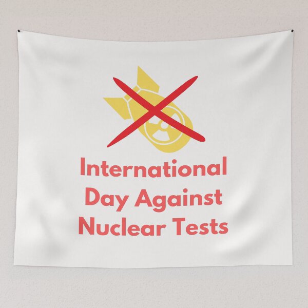 Item preview, International Day Against Nuclear Tests designed and sold by Simo0455.
