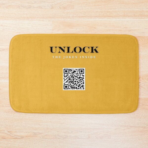 Artikelvorschau, Schalte die Witze darin frei – QR-Code entworfen und verkauft von HSJdesignseu.