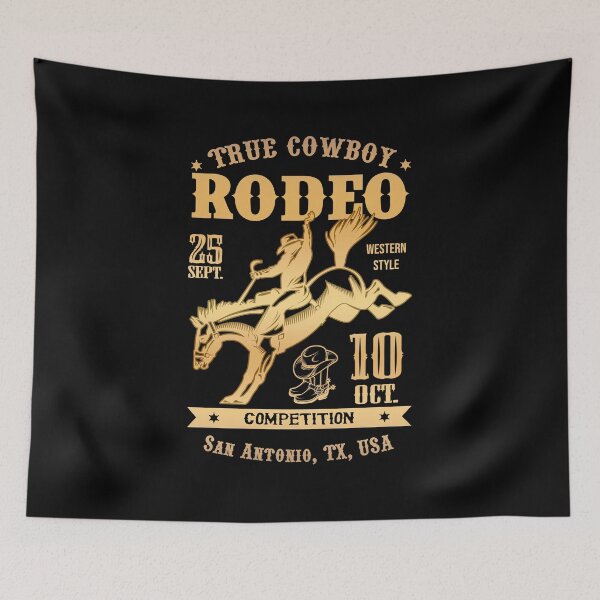 Item preview, Vintage Rodeo True Cowboy West designed and sold by franktact.
