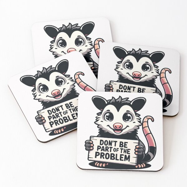 Artikelvorschau, Seien Sie nicht Teil des Problemopossums entworfen und verkauft von Kuki-shop.
