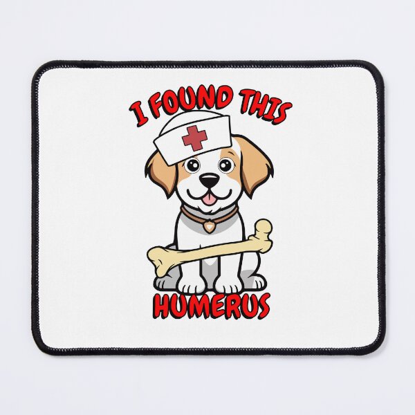 Item preview, Funny Happy dog is a nurse with a joke designed and sold by Pet Station.