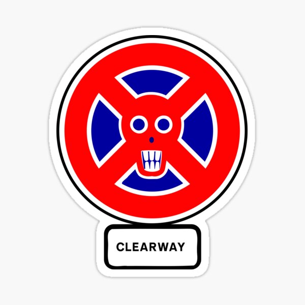 Roma Clearway Sticker
