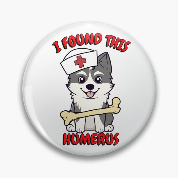 Item preview, Funny Husky is a nurse with a joke designed and sold by Pet Station.