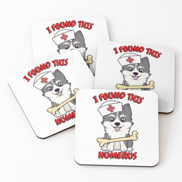 Item preview, Funny Husky is a nurse with a joke designed and sold by Pet Station.
