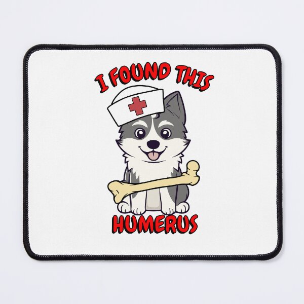 Item preview, Funny Husky is a nurse with a joke designed and sold by Pet Station.