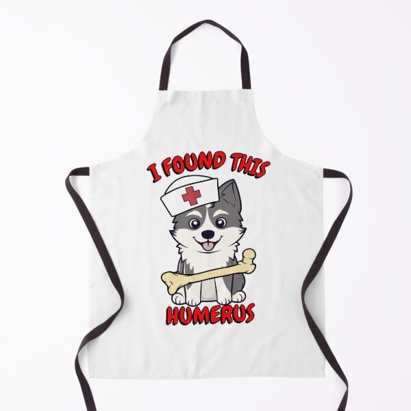 Item preview, Funny Husky is a nurse with a joke designed and sold by Pet Station.