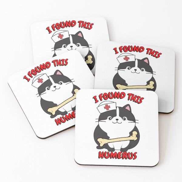 Item preview, Funny fat cat is a nurse with a joke designed and sold by Pet Station.