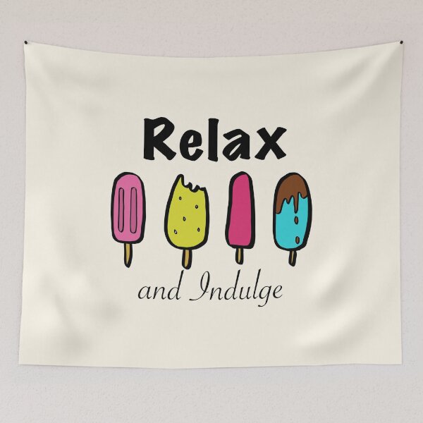 Item preview, Popsicle. Relax and Indulge. Summer vibes. designed and sold by Zenalia.
