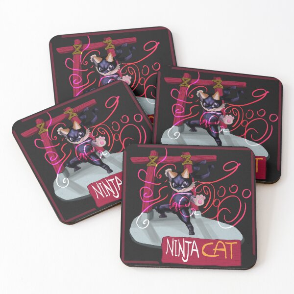 Item preview, NINJA CAT v1 designed and sold by DroidMonkey.