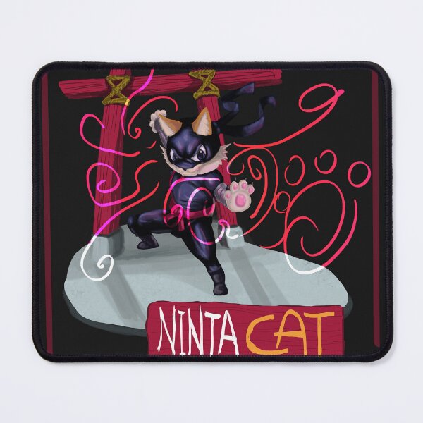 Item preview, NINJA CAT v1 designed and sold by DroidMonkey.