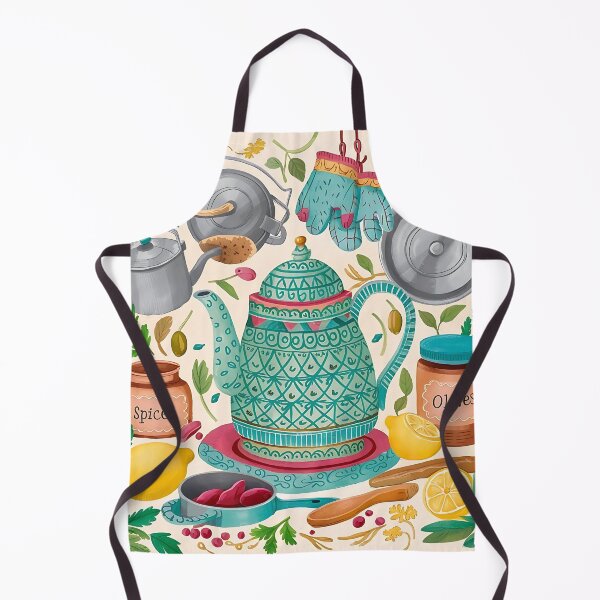 Item preview, A vibrant mix of kitchenware pattern designed and sold by Haji  Kamora.