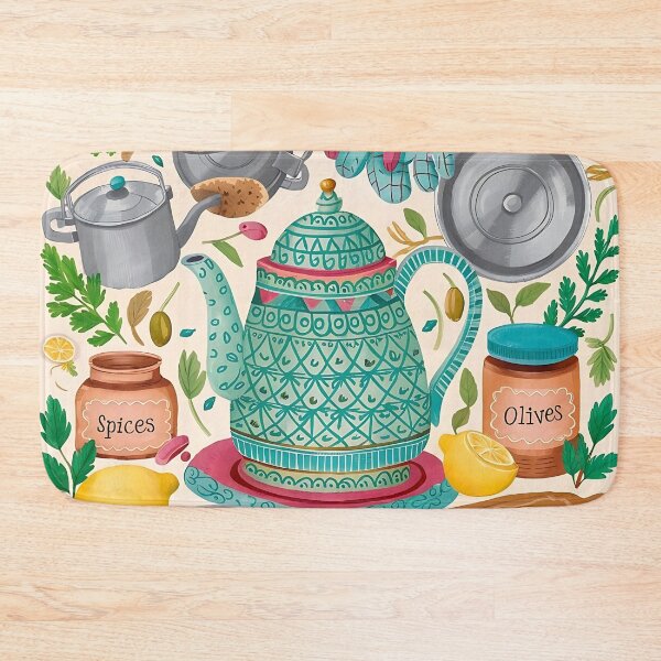Item preview, A vibrant mix of kitchenware pattern designed and sold by Haji  Kamora.
