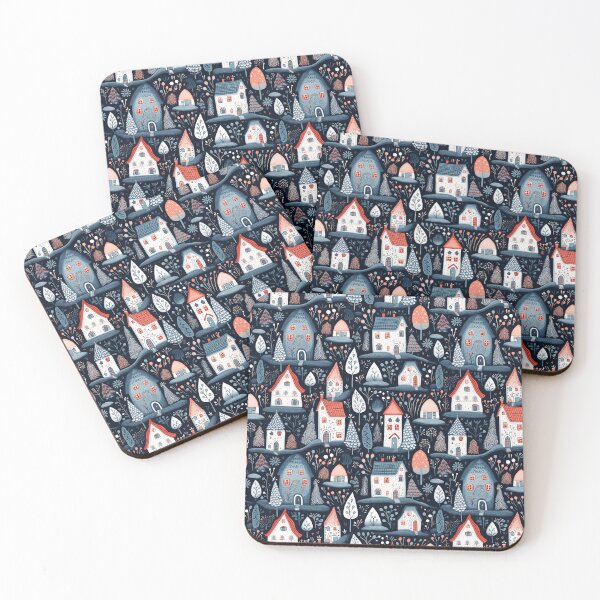 Item preview, Fairy Tale Houses Pattern For Kids designed and sold by sheprint.