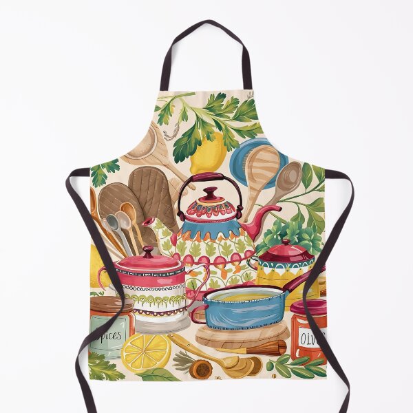 Item preview, A vibrant mix of kitchenware pattern designed and sold by Haji  Kamora.