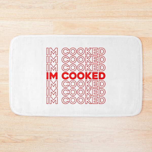 Item preview, I'm Cooked Humour Slang Quote. I'm done designed and sold by SillyMerchant.