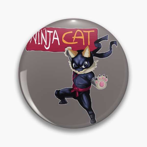 Item preview, NINJA CAT v2 designed and sold by DroidMonkey.