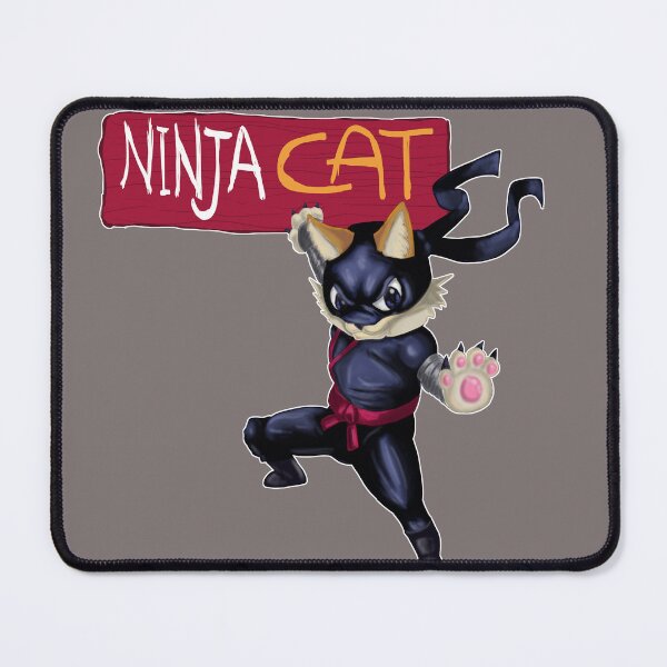 Item preview, NINJA CAT v2 designed and sold by DroidMonkey.