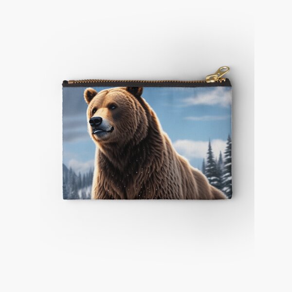 Item preview, Brown Bear in the Forest at Winter designed and sold by TGAL2.