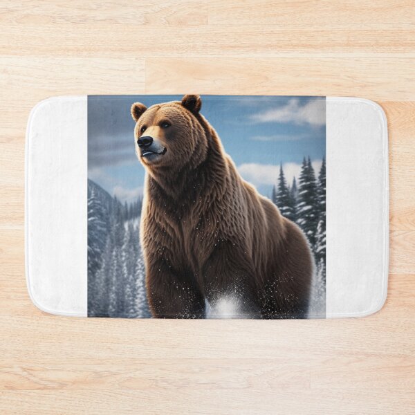 Item preview, Brown Bear in the Forest at Winter designed and sold by TGAL2.