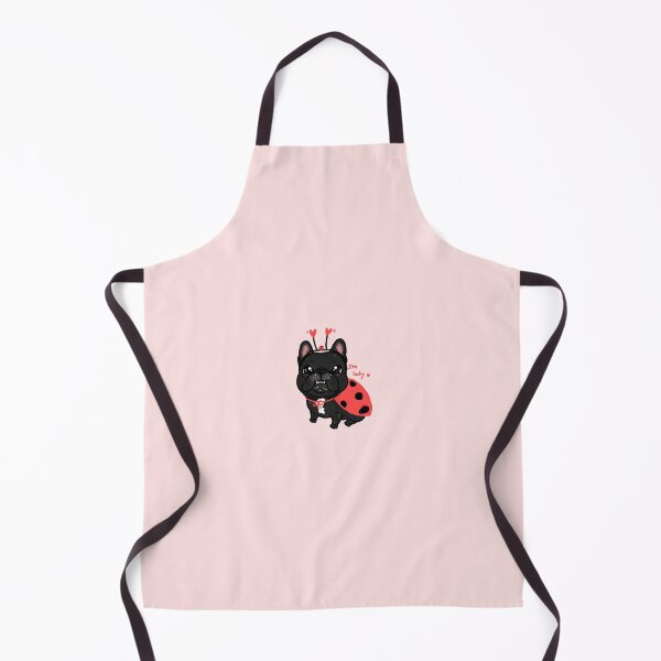 Item preview, A black frenchbulldog wearing a ladybug outfit designed and sold by BFF2023frenchie.