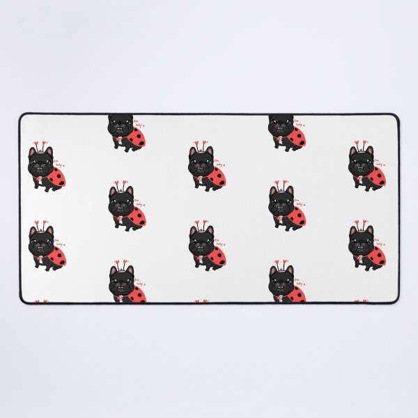 Item preview, A black frenchbulldog wearing a ladybug outfit designed and sold by BFF2023frenchie.