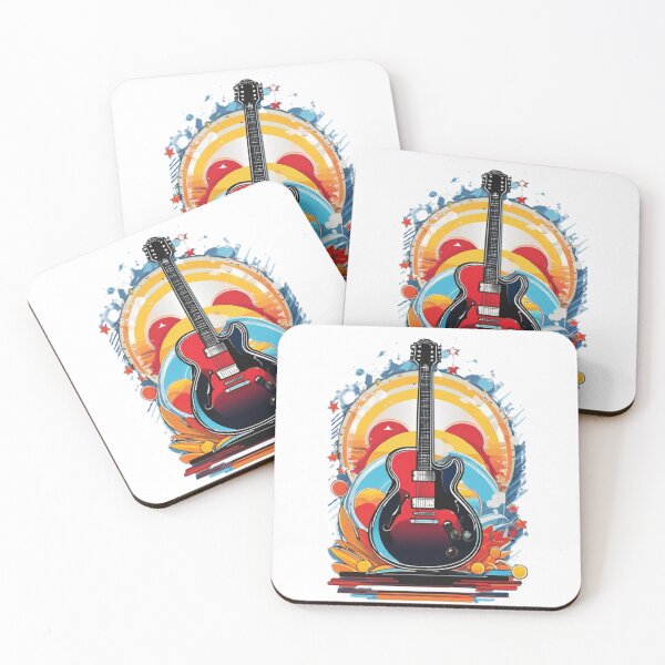 Item preview, Sunset and Guitar designed and sold by Canan Topantas.