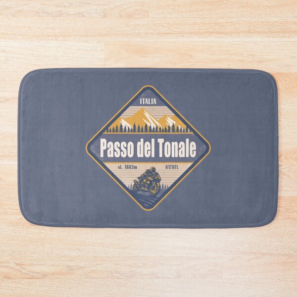 Artikelvorschau, Tonalepass Italien Motorradfahren Berg Design entworfen und verkauft von CynthiaGraphics.